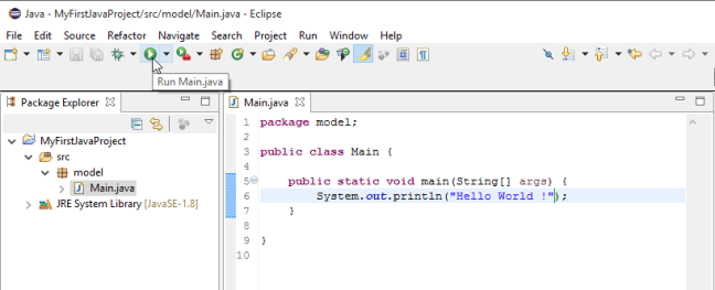 2015-10-31 20_43_03-Java - MyFirstJavaProject_src_model_Main.java - Eclipse